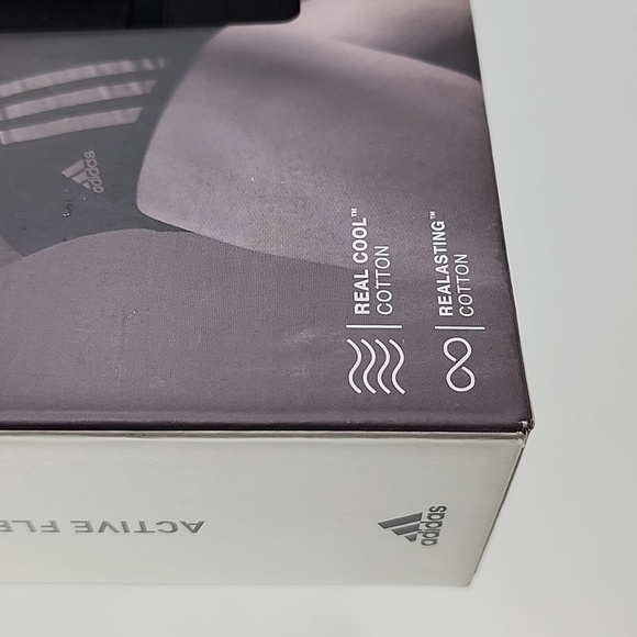 Adidas Men's 3 Pack Brief Active Flex Cotton 3 Stripes Black Size Small - Picture 7 of 12